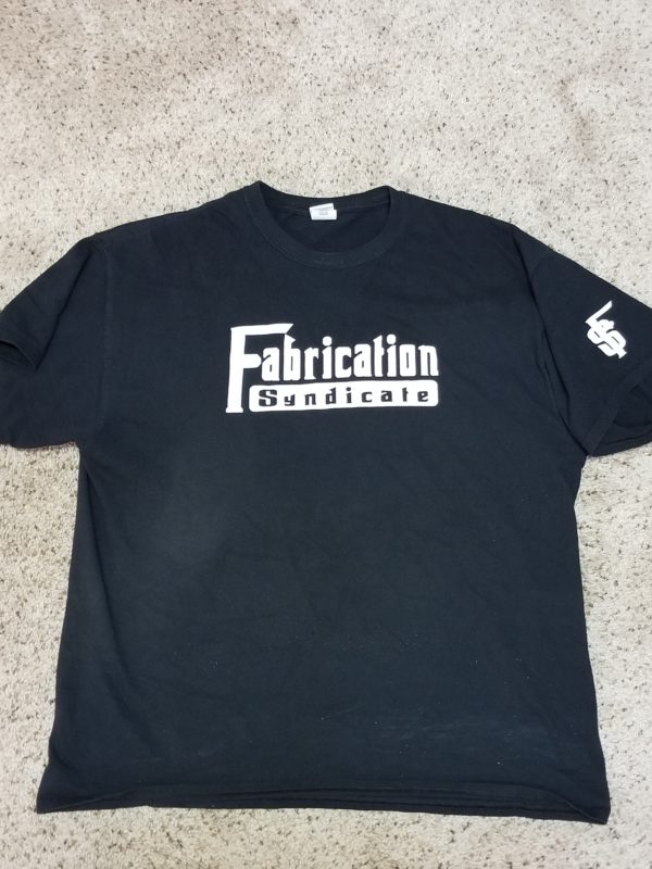 black Fabrication Syndicate t shirt